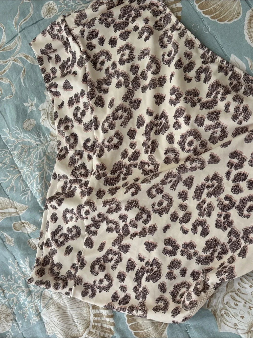 aerie High-Waist Leopard Print xxl NEW without tags full coverage bikini bottom